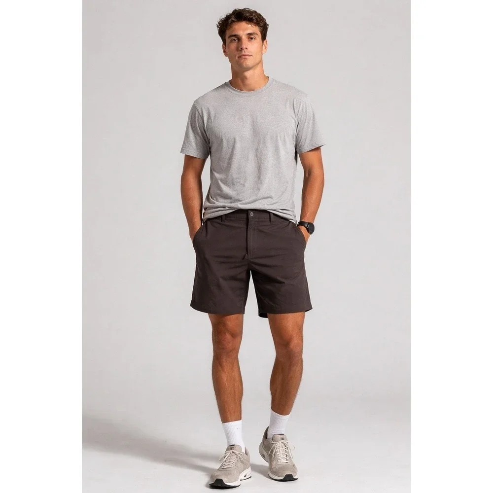 Patagonia Quandary Shorts Mens 40 Brown Nylon Stretch Hiking Outdoor 55211